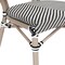 Flash Furniture Marseille Thonet French Bistro Stacking Chair, Black/White Textilene/Bamboo Print Alum Frame, 4PK 4-SDA-AD642002S-TXT-BLKWH-LTNAT-GG - alternate 4